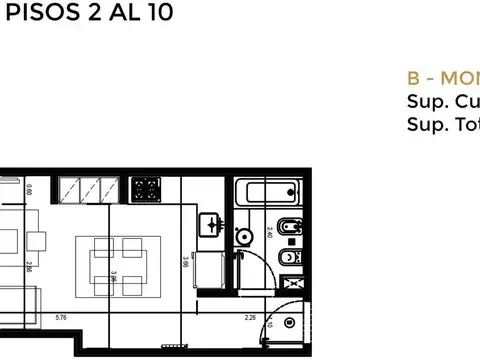 En Construcción! Monoambiente con Amenities en Belgrano!