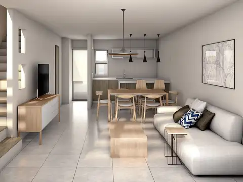 VENTA DUPLEX VALLE CERCANO 2 DORM EN CONSTRUCCION