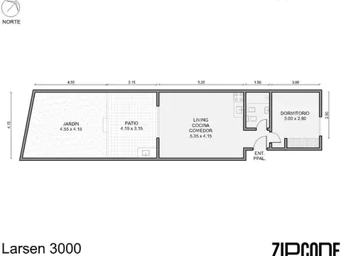 Depto Tipo Casa en Venta en Villa Pueyrredon, USD 114.000