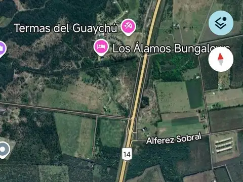 venta de 2 chacras de 7 Has c/u de 168 x 410 m. Gualeguaychú