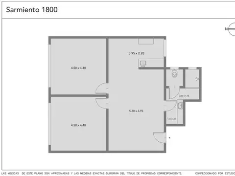 Departamento en Venta de 3 ambientes
