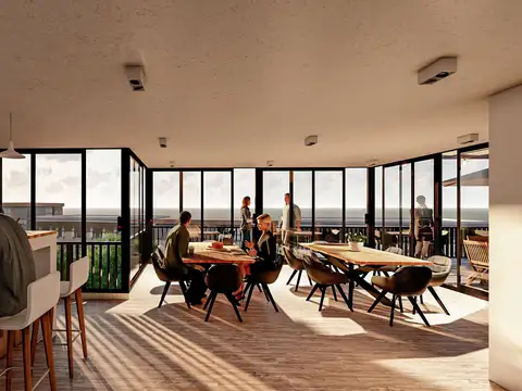 Departamento 2 ambientes con 1 baño