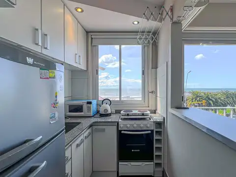 VENTA DEPARTAMENTO MONOAMBIENTE CON VISTA AL MAR