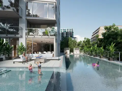 Departamento 4 ambientes con 3 baños