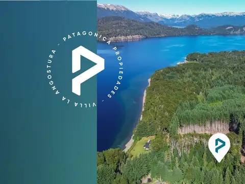 VENTA LOTE DE 1.430 M2 PENÍNSULA DE MANZANO, A 50M DE LA PLAYA - VILLA LA ANGOSTURA