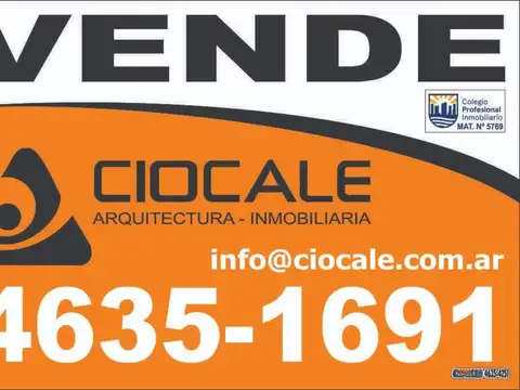 LOTE EN EXCELENTE UBICACION , 8.66 X 46 MTS , USAB 2, aprox 1200 m2 construibles