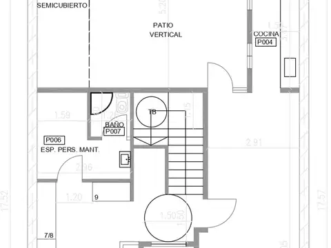 Departamento 2 ambientes con 1 baño