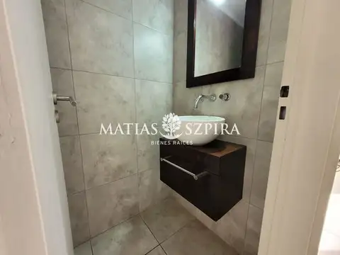 Departamento 2 ambientes con 2 baños