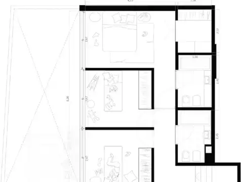 Departamento en Venta de 3 dormitorios