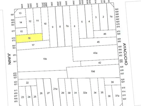 Terreno en Venta en Once, USD 520.000