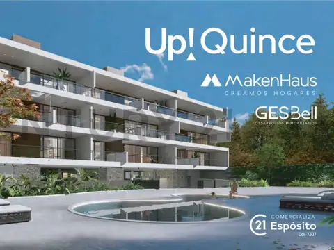 Departamento en construcción en venta en City Bell de dos dormitorios