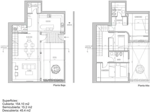 Casa 6 ambientes con 2 baños