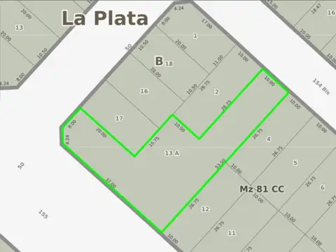 155 e/ 50 y 52 N° 900