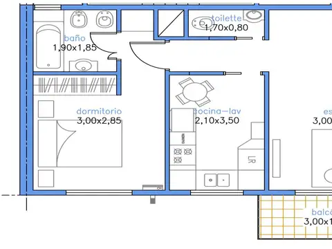 Departamento de 2 ambientes en Venta en Villa crespo