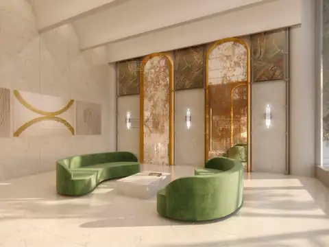 Departamento 2 ambientes con 2 baños