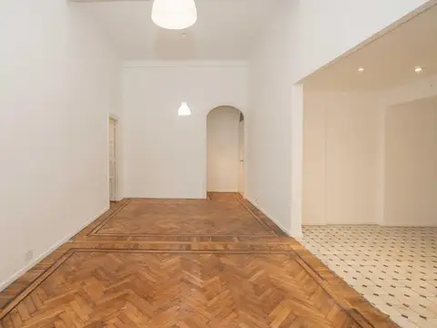 Departamento en venta en San Nicolás con patio