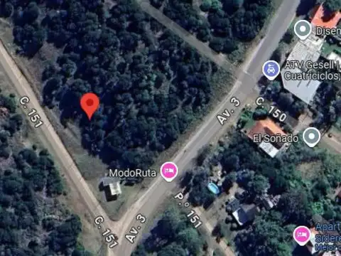 Terreno en Venta en Villa Gesell, USD 48.000