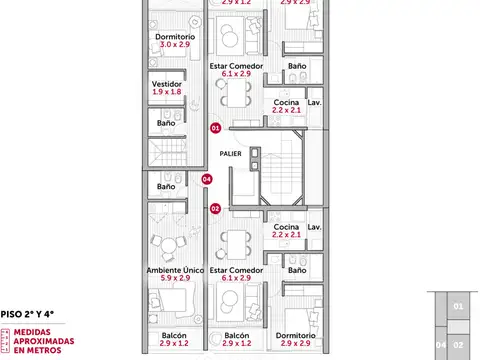 Departamento en Venta con 1 cocheras