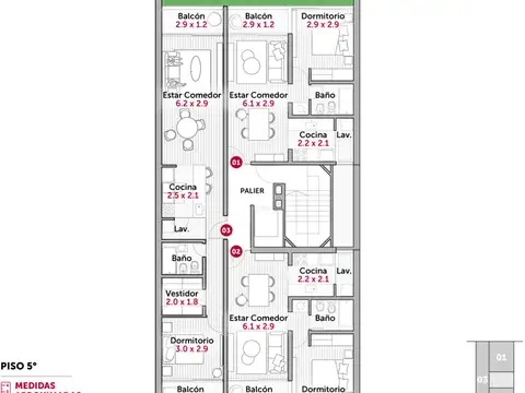 Ituzaingo 1600, Piso 06