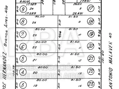 VENTA TERRENO OLIVOS-PERMUTA
