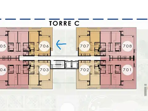 Departamento 2 ambientes con 1 baño