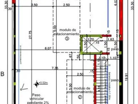 Departamento 3 ambientes con 2 baños