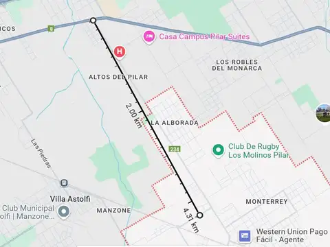 Terreno en Venta en Presidente Derqui, USD 800.000