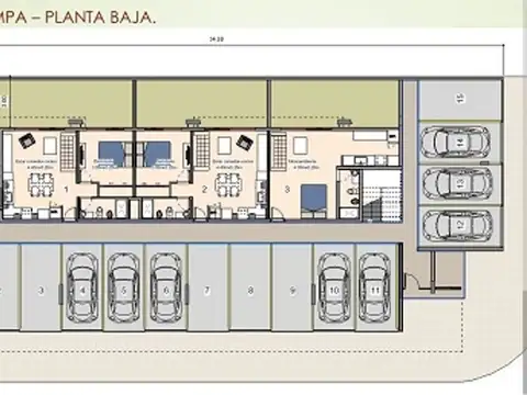 Departamento en Venta en Pilar Centro, USD 68.500