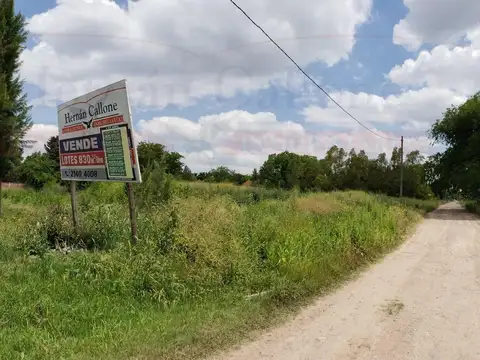 LOTE DE 832 MTS² APTO INDUSTRIA EN PASO DEL REY