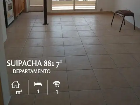 Departamento en suipacha al 800