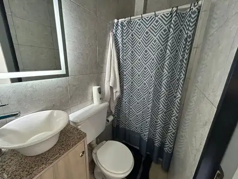 Departamento Monoambiente con 1 baño