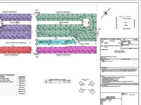 TERRENO EN VENTA EN EL BARRIO SAN JERONIMO I, MATHEU, CON PILETA Y PLATEA