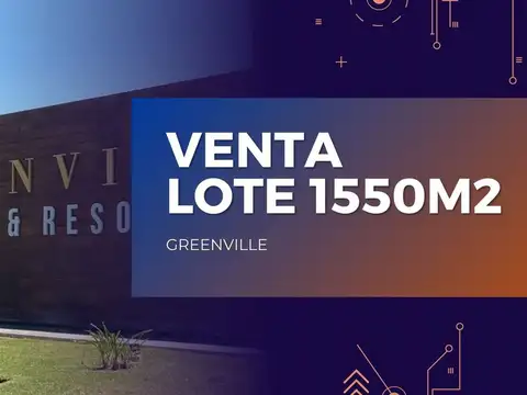 Venta Terreno Greenville Polo & Resort 1550m2