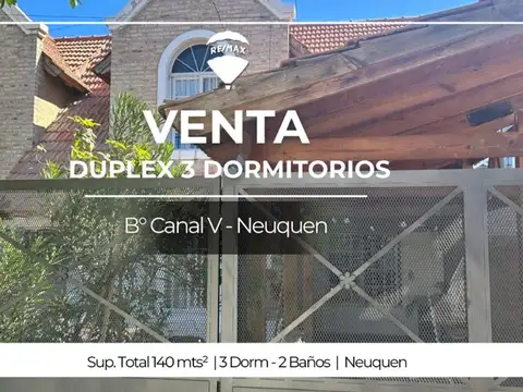VENTA CASA 3 DORM | B° CANAL V | NEUQUEN