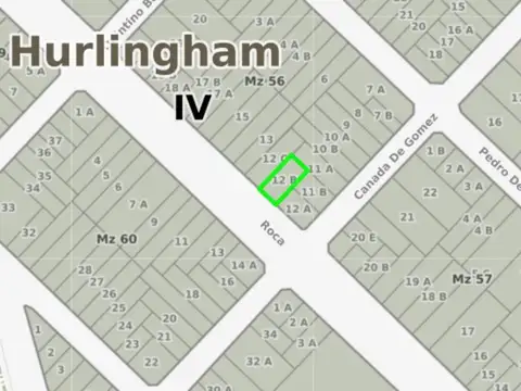 Terreno / Lote Venta  Av. Roca 1900 -Hurlingham-