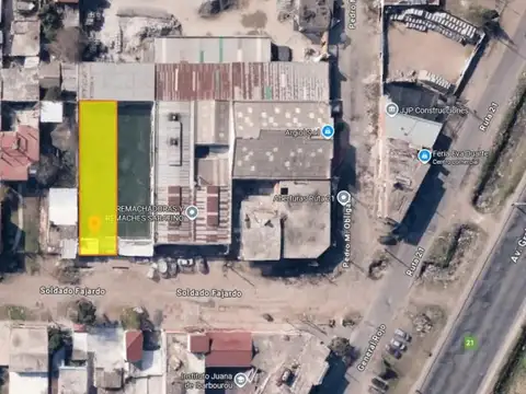 Lote Industrial 400 m² a 50 m. de Ruta 21 - Gregorio De Laferrere