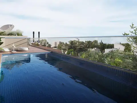 Departamento 3 ambientes con 2 baños