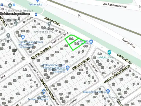 Terreno en Venta de 1160,0 m2