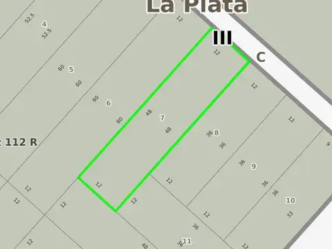 Terreno en Venta en Los Hornos, USD 20.000