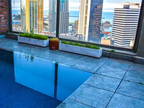 Torre en Marcelo T de Alvear con pileta