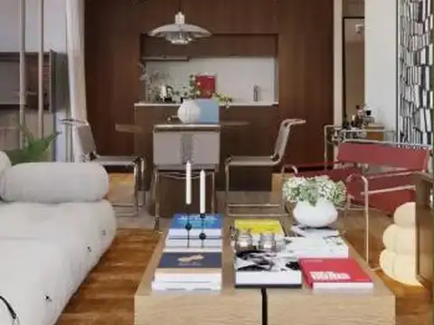 Departamento 2 ambientes con 1 baño