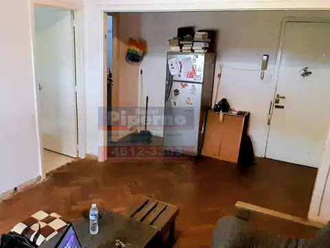 Departamento 2 ambientes con 1 baño