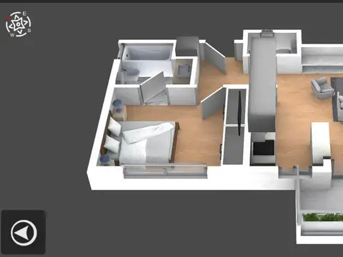 Departamento en Venta de 2 ambientes