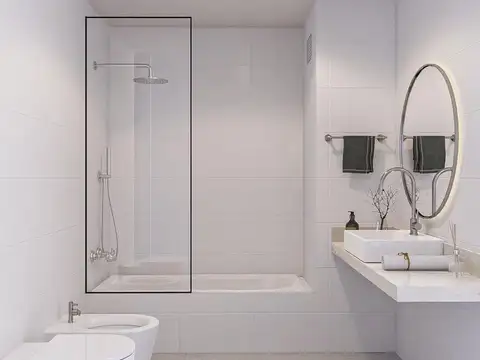 Departamento 2 ambientes con 1 baño