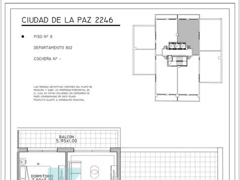 Departamento en Venta en Belgrano, USD 222.500