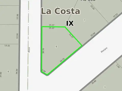 Diagonal Maipú y Rico