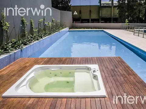 Depto - 2 Ambientes - Terrazas del Polo - con balcón y cochera - Las Cañitas - Palermo - ALQUILER