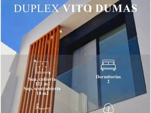 Depto Tipo Casa en Venta de 3 ambientes