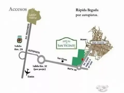 Terreno en Venta en Countries y Barrios Cerrados en San Vicente, USD 65.000