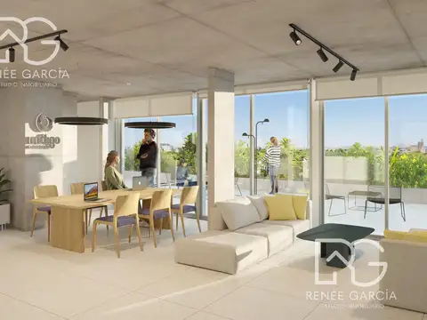 Departamento 3 ambientes con 2 baños